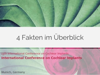 4 Fakten im Überblick
 