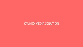 OWNED	MEDIA	SOLUTION
 