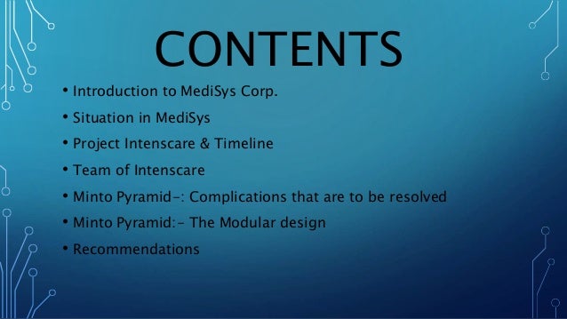 Medisys corp case study questions and answers image