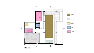 LAWN
LOUNG
TOILET
LIFT
STAIR
 