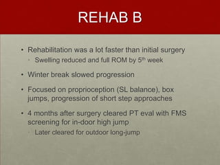 Case Study Meniscus Tears And Osteochondral Fractures | PPTX
