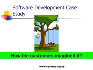 Software Development Case Study How the customers imagined it? 