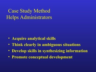 Case Study Method case study methods case | PPT