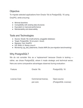 Case Study_ Migrating from Oracle 19c to PostgreSQL 16 using Ora2PG.pdf