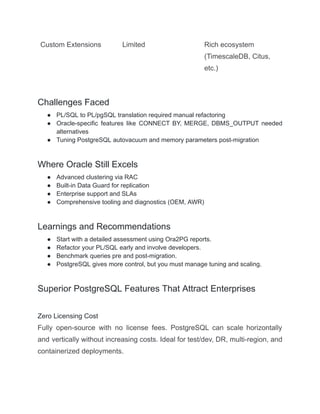 Case Study_ Migrating from Oracle 19c to PostgreSQL 16 using Ora2PG.pdf