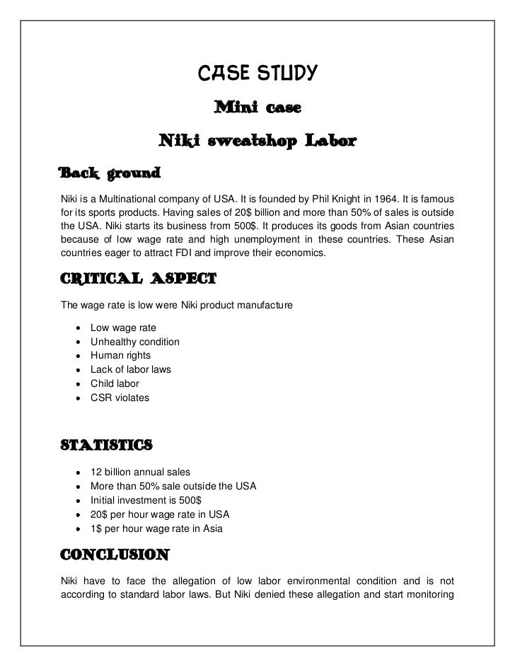 case study report example social work