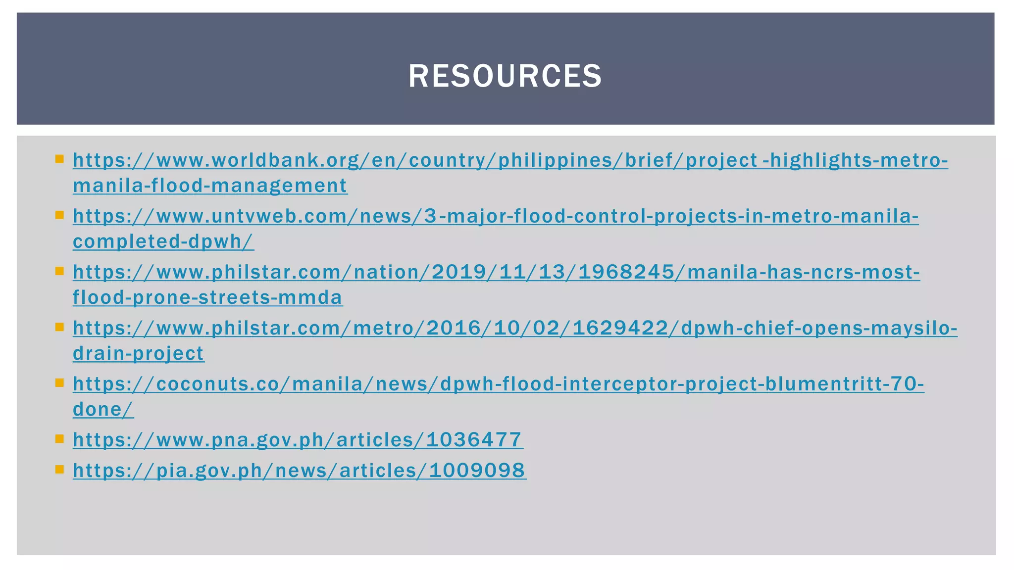 Case Study No. 8-Managing Floods in Metro Manila | PDF