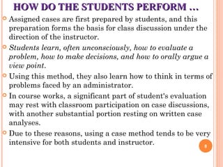 Case study notes | PPT