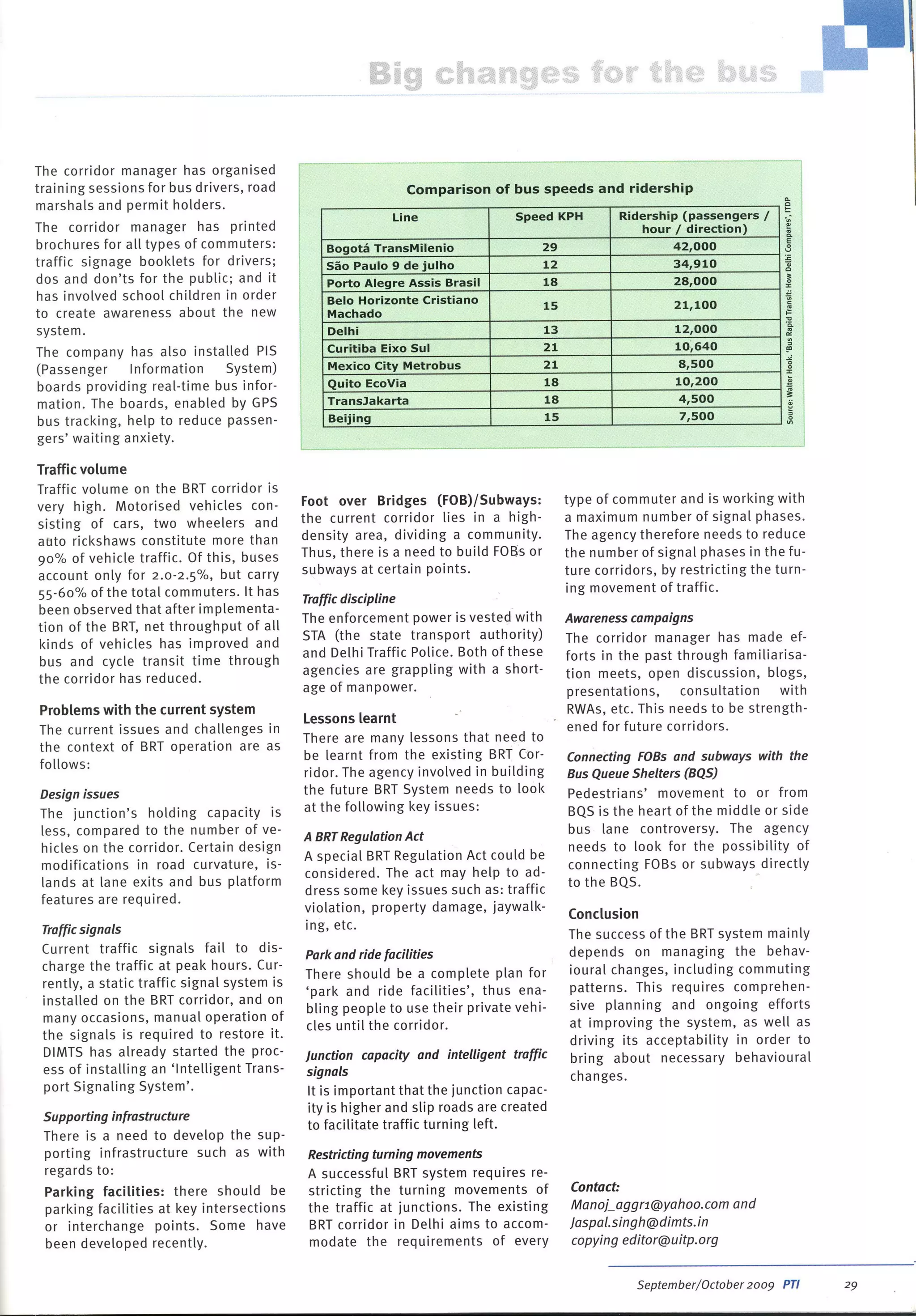 Case Study of BRT System PDF