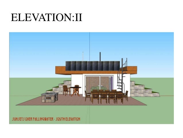 Falling water concept design picture