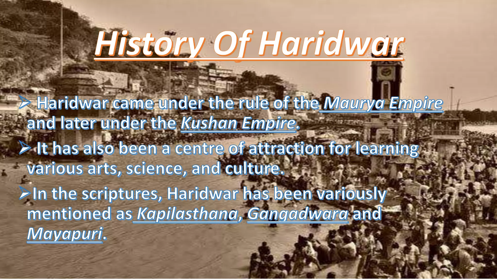 Case Study Of Haridwar | PPTX