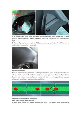 Case study of injection molding defects | PDF
