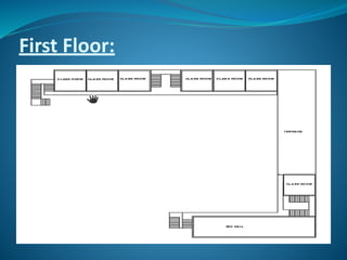 First Floor:
 