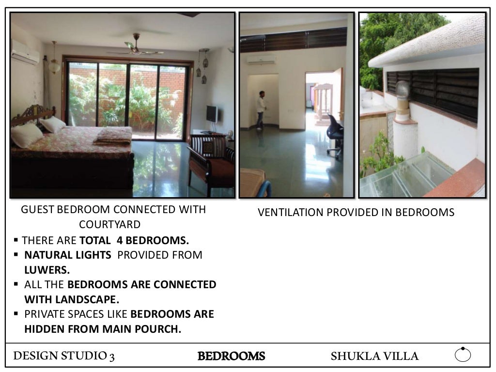 Case study of shukla villa, ahmedabad