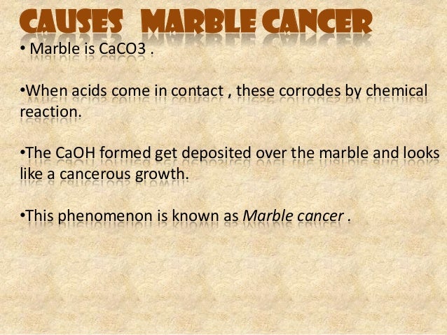 marble cancer