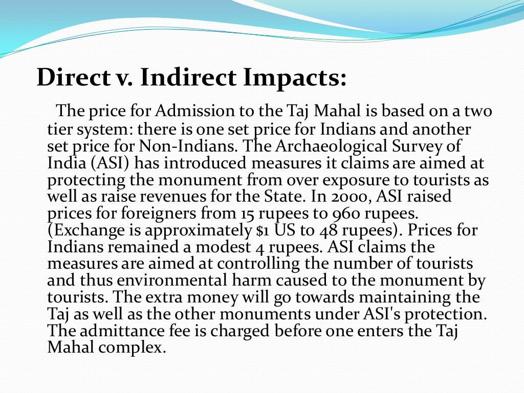 Case study of taj mahal