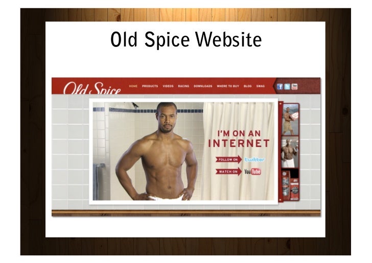 Old spice target audience image