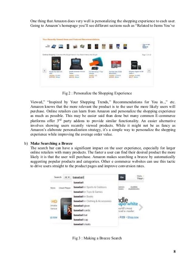Case study on amazon.com