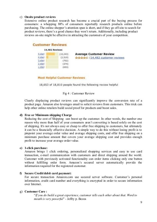 Amazon case study essays
