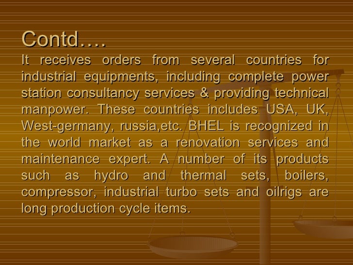 Bhel ppt free download image