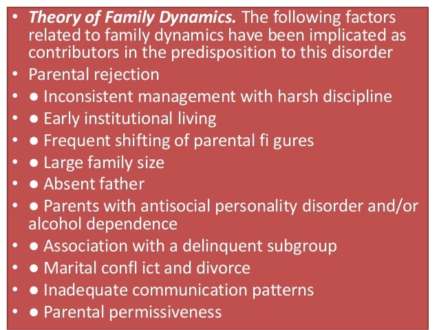 Disruptive, impulse-control and conduct disorders case study picture