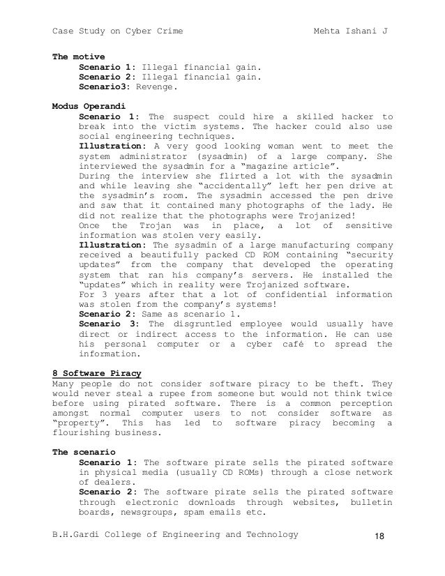 Criminal case studies for students image