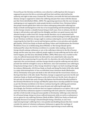 Case Study on Death and.docx