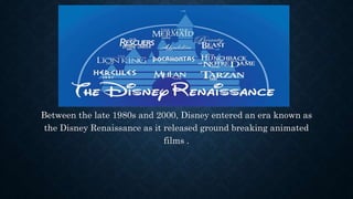 Case study on Disney | PPTX