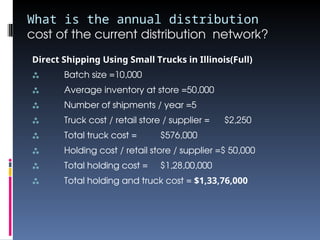 casestudy on distributionnetworkformichaelshardwaregroupgate.ppt