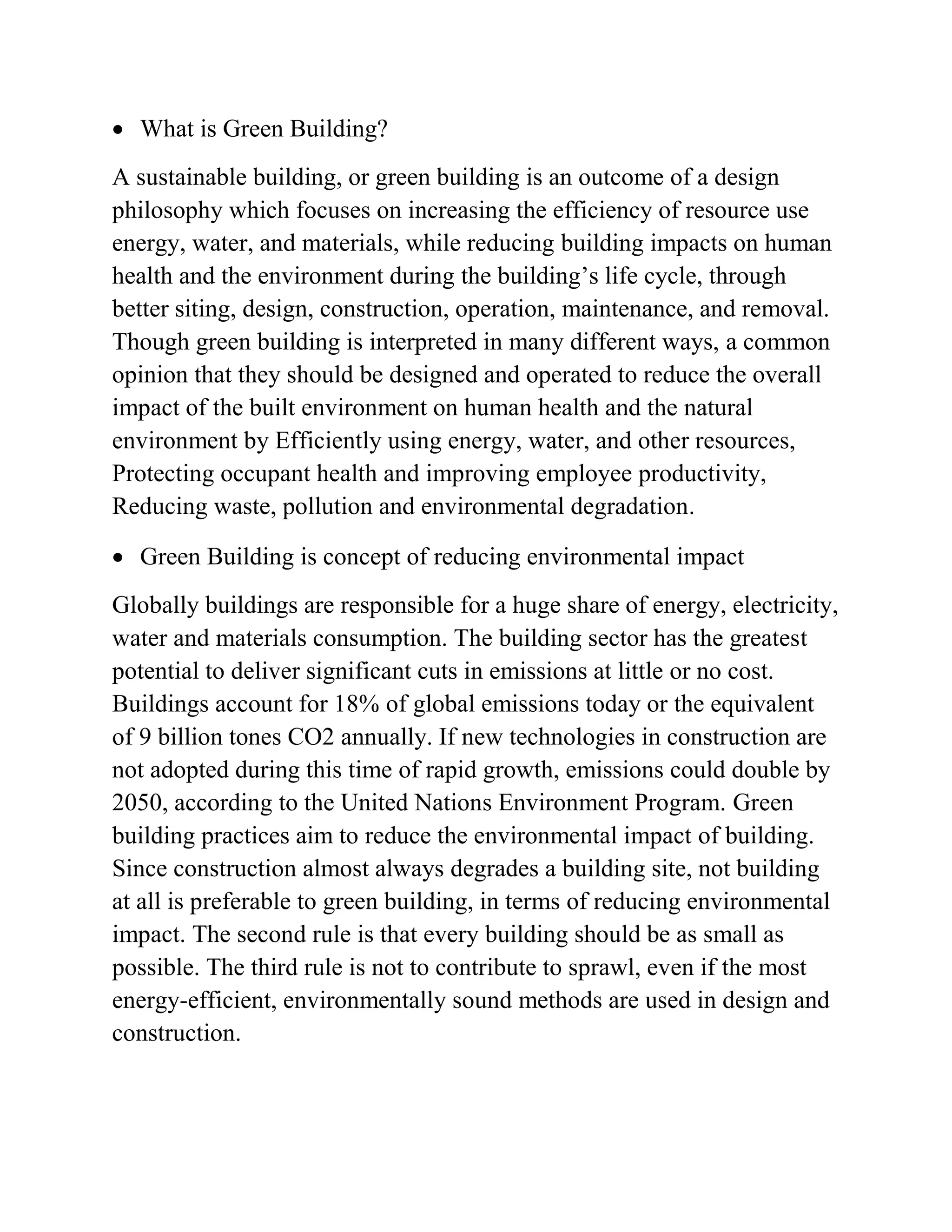 Case study on green building | PDF