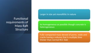 Mass Raft Flyer Execution and Engineering of Mass Concrete Raft Structures: Techniques ...