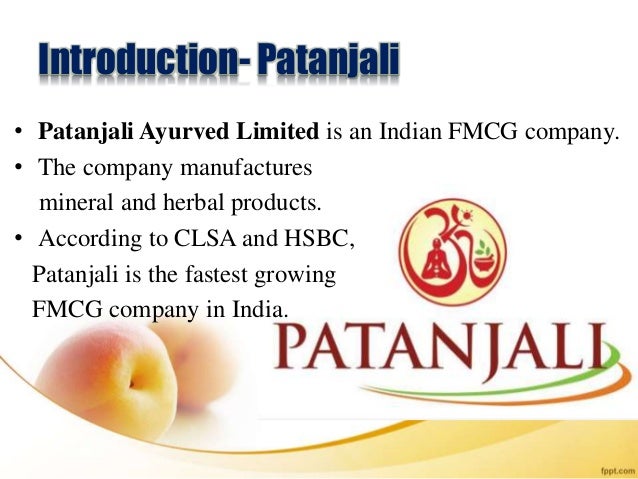Patanjali case study ppt picture
