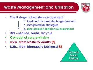 Case study on recycling of oil palm biomass waste and turning it into ...