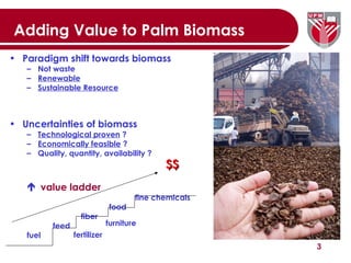 Case study on recycling of oil palm biomass waste and turning it into ...