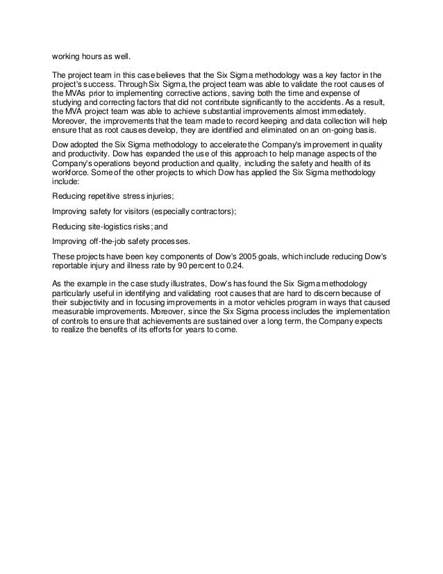 Workplace accident case study examples picture