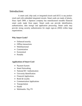 Case study on smart card tech. _Anuj Pawar | DOCX