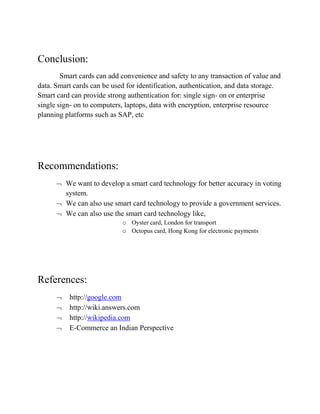 Case study on smart card tech. _Anuj Pawar | DOCX