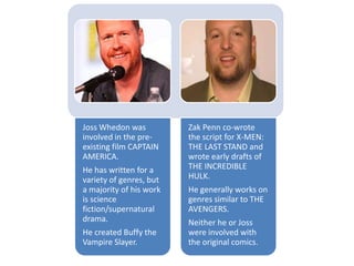 Case study on the avengers | PPTX