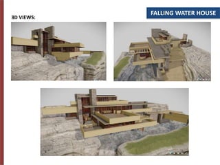 FALLING WATER HOUSE
3D VIEWS:
 