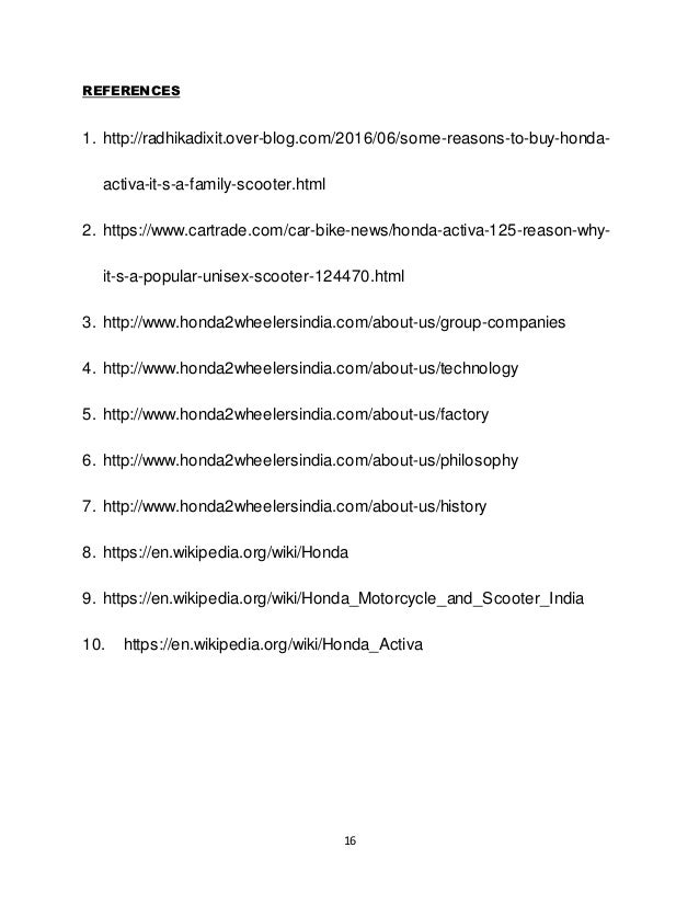 A case study on different marketing strategies followed by honda company picture