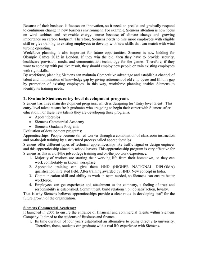 Case study on training and developement PDF