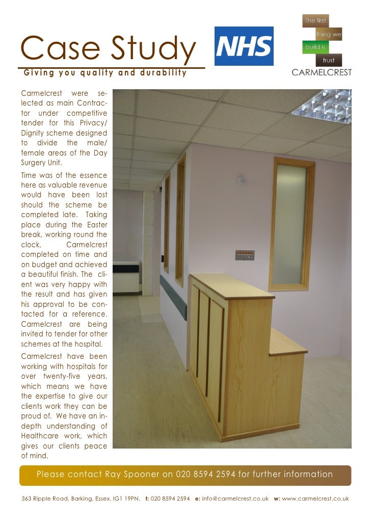 Hospitals case study slideshare image