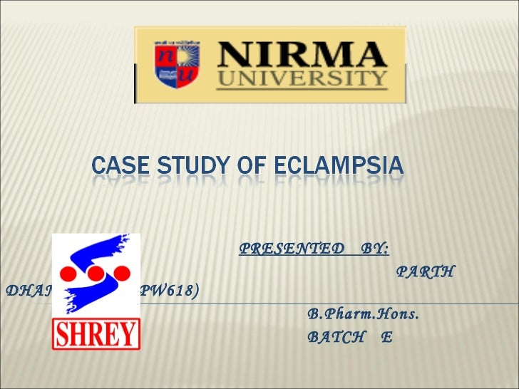 case study of eclampsia