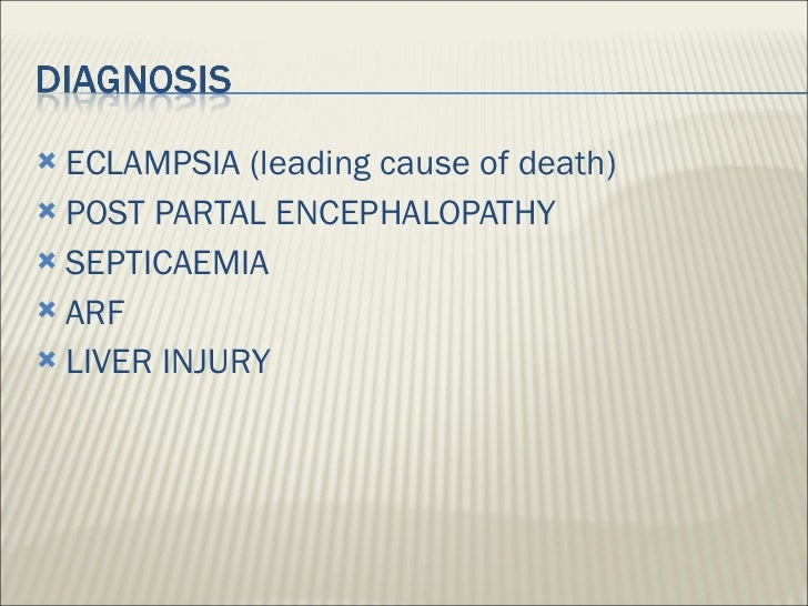 Case Study of Eclampsia
