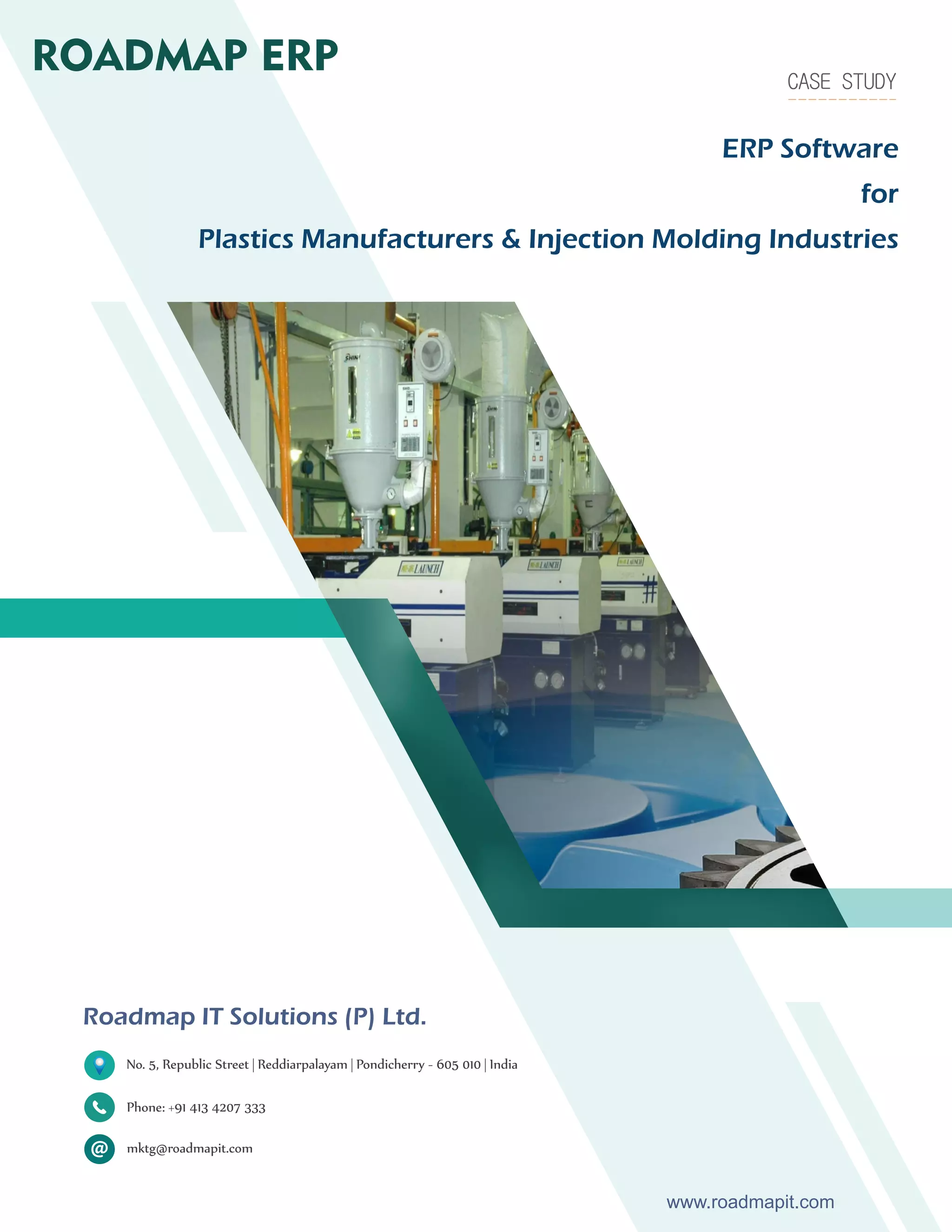 A Study of ERP Software for Plastic Manufacturing and Injection Molding ...