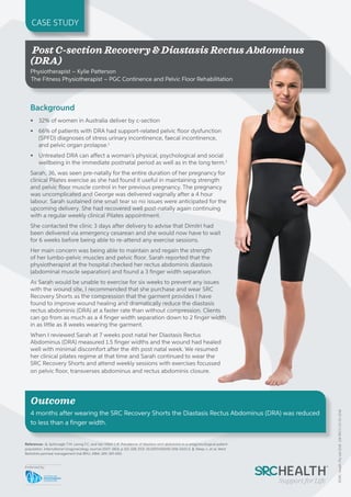 Post C-section Recovery & Diastasis Rectus Abdominus | PDF