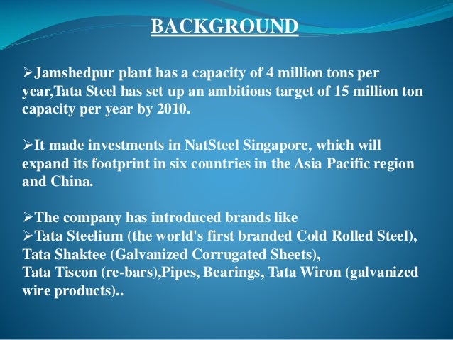 The acquisition of corus by tata steel is an example of which integration image