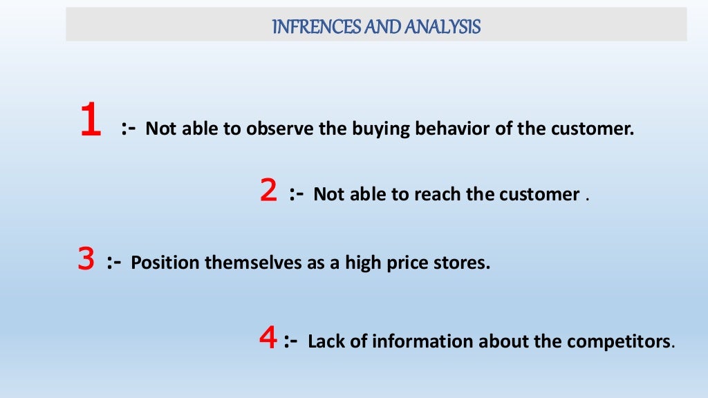 Reed supermarket case study picture