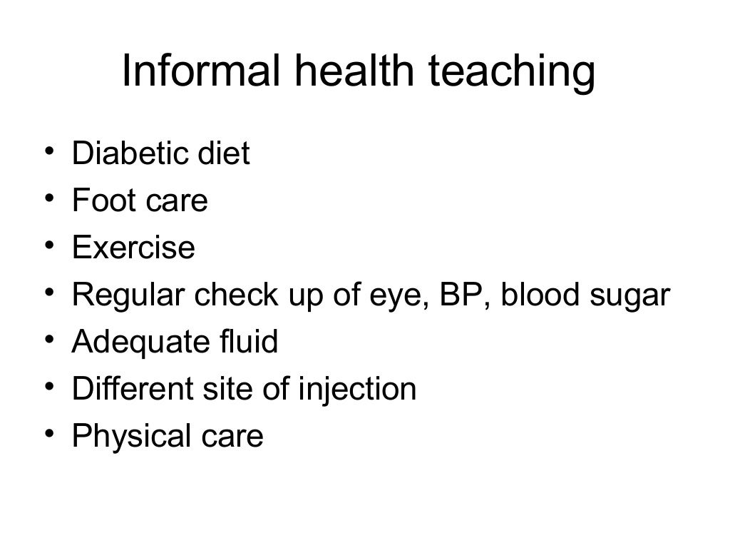 Case study on Diabetes Mellitus