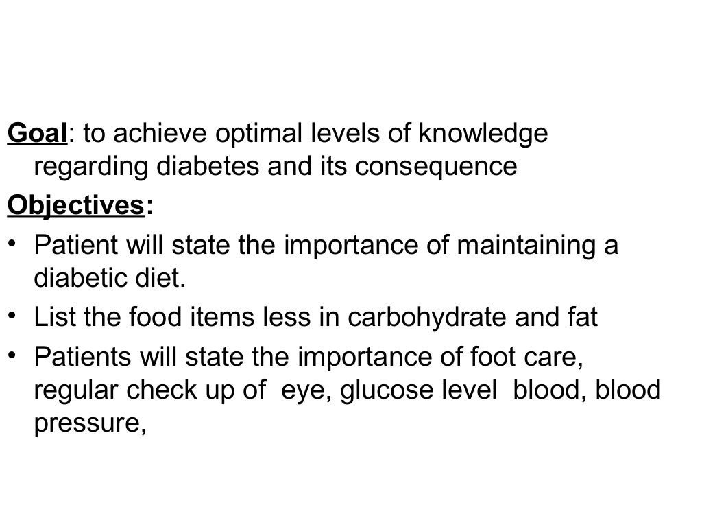 Case study on Diabetes Mellitus